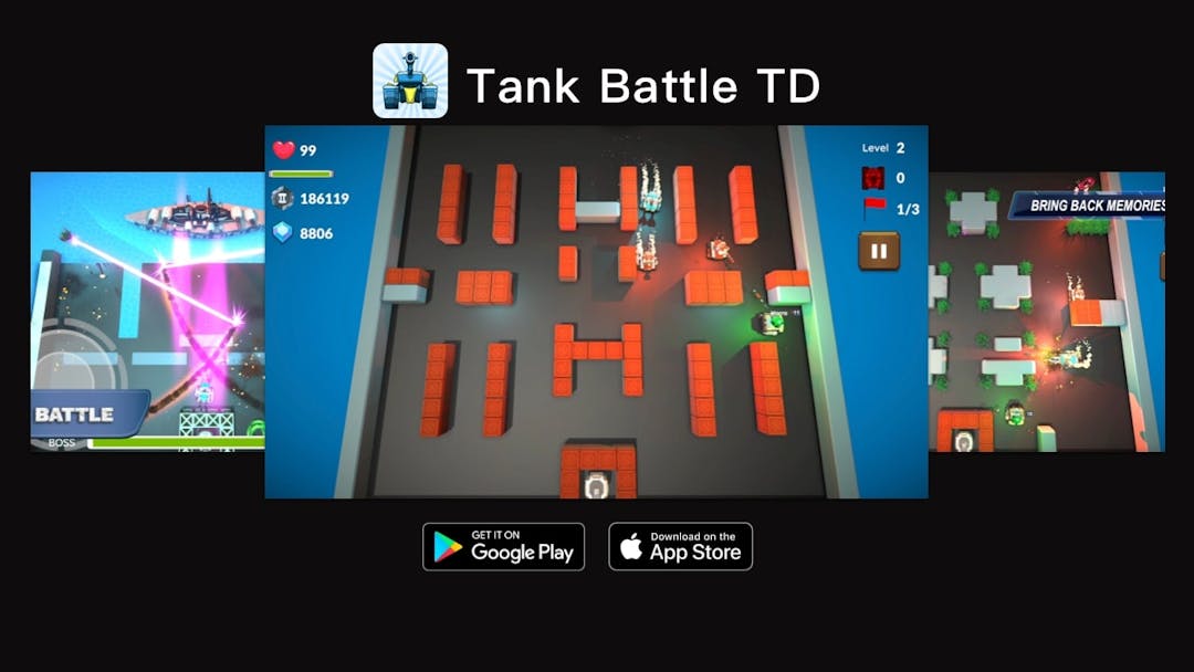 Tank Battle TD project cover page
